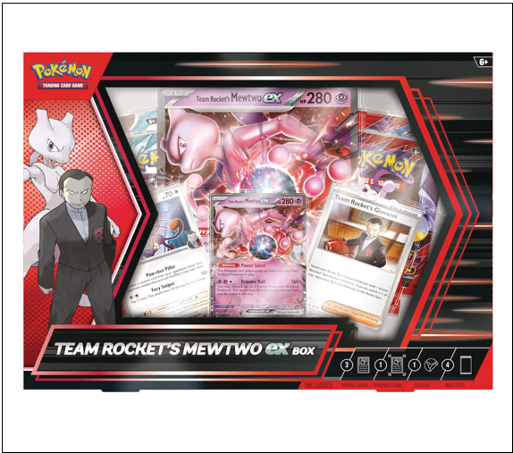 Team Rockets Mewtu-ex Collection - Englisch
