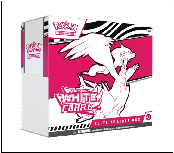 White Flare Elite Trainer Box - Englisch