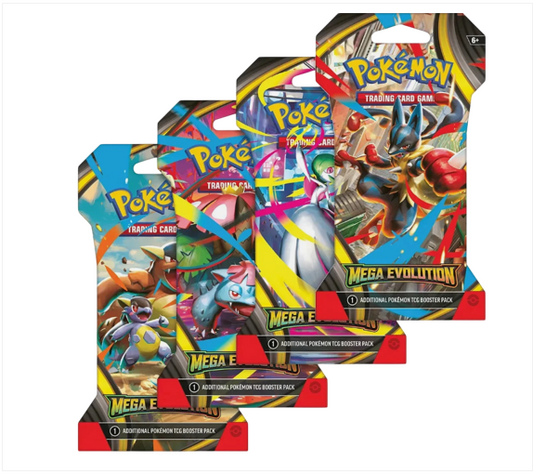 Mega Evolution Sleeved Booster- Englisch