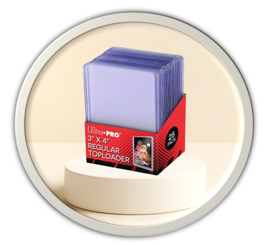 Ultra Pro Regular Toploader 3 x 4 (25 Stück)