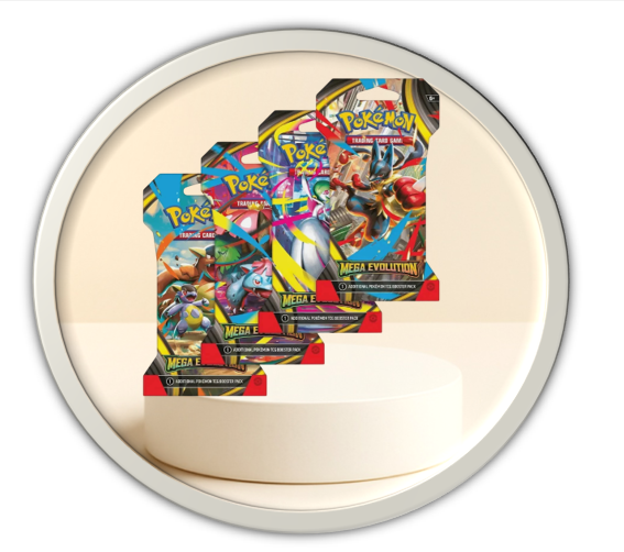 Pokémon Mega Evolutions Sleeved Booster