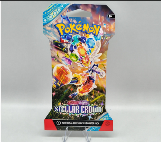 Stellar Crown Sleeved Booster - Englisch