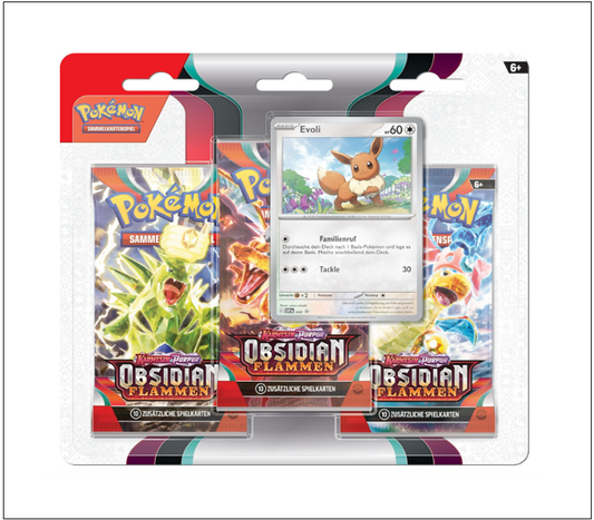 Obsidianflammen Blister Evoli - Deutsch