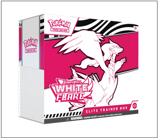 White Flare Elite Trainer Box - Englisch