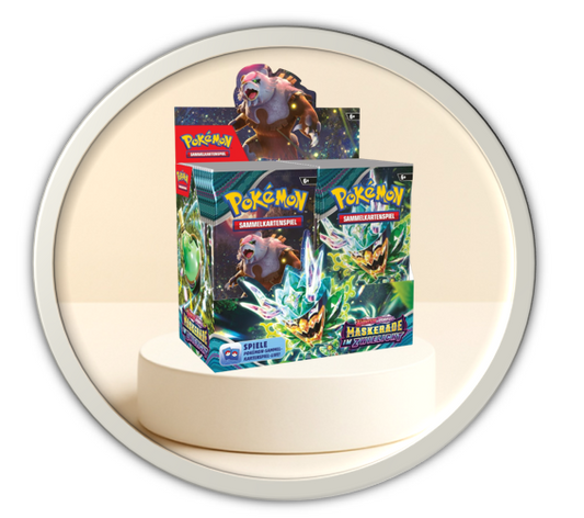 Maskerade im Zwielicht Display - Deutsch