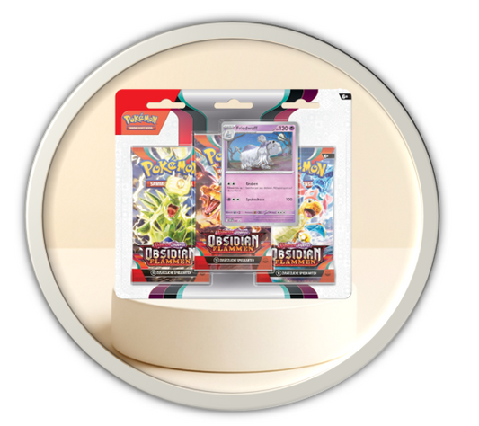Pokémon TCG - Obsidianflammen Blister Friedwuff [DE]