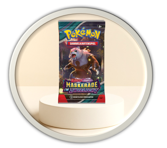 Pokemon Maskerade im Zwielicht Booster