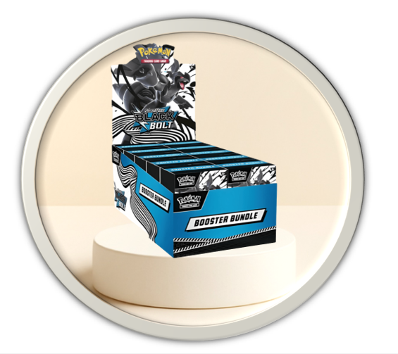 Pokemon Black Bolt Booster Bundle Display
