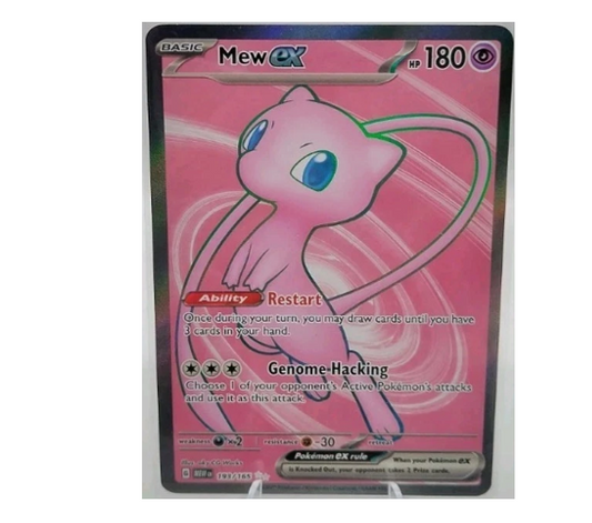 Mew EX 193/165 | Englisch | Karmesin & Purpur 151