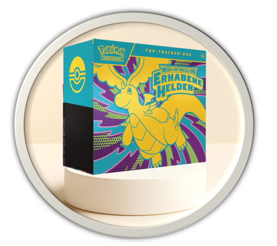 Pokémon TCG - Erhabene Helden Top Trainer Box [DE]