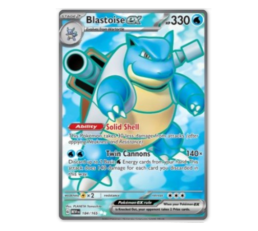 Pokemon Turtok Ex 184/165