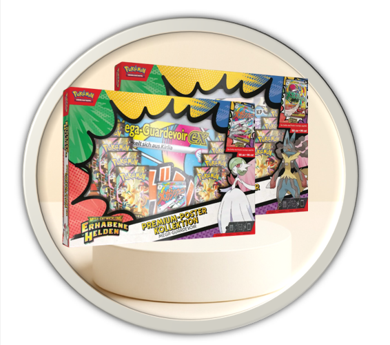 Pokémon TCG - Erhabene Helden Premium Poster Kollektion [DE]