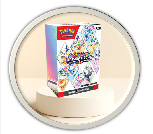 Pokémon TCG - Prismatische Entwicklungen Booster Bundle [DE]