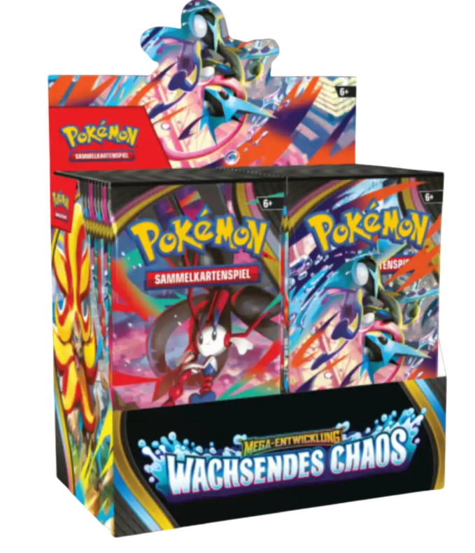 Pokémon TCG - Wachsendes Chaos Display [DE]