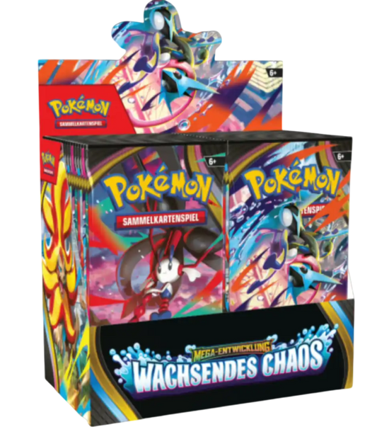 Pokémon TCG - Wachsendes Chaos Display [DE]
